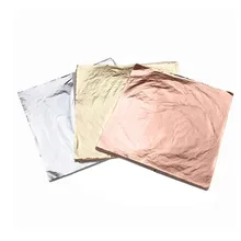 100 шт. 14x14 см крафт-бумага для творчества имитация золотого и серебряного цвета Медь листьев листов Фольга бумага для золочение "сделай сам" для декорирования вестибюлей 100 шт. 14x14 см крафт-бумага для творчества имитация золотого и серебряного цвета Медь листьев листов Фольга бумага для золочение "сделай сам" для декорирования вестибюлей