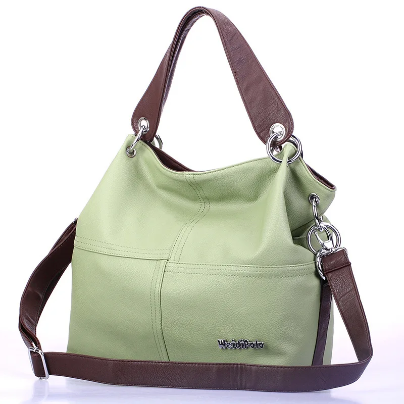 

Leather Handbags Casual Women Bag Fashion Desinger Crossbody Shoulder Bags Female Tote Messenger Bag Hobos Bolsas Mujer Brown