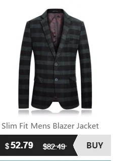 Мужской Блейзер, приталенный, Повседневный, Блейзер, мужские костюмы, Свадебный блейзер для мужчин, обычный, американский, Hombre, официальный, офисный пиджак для мужчин