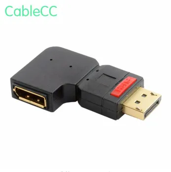 

Right Angled 90 Degree DisplayPort Male to Female Extension Adapter Standard DP 4K