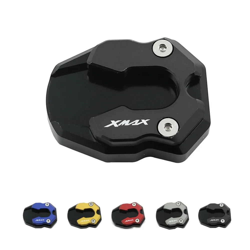 

XMAX300 17-18 CNC Foot Stand Enlarger Extension Kickstand Plate Pad For Yamaha XMAX 300 X MAX 2017 2018