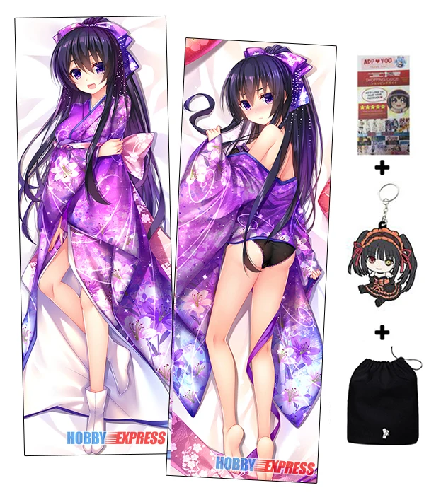 Подушка для тела Hobby Express Dakimakura Japanese Otaku Waifu Hugging Tohka Yatogami DAL H3751A|body pillow cover|hobby expresshugging