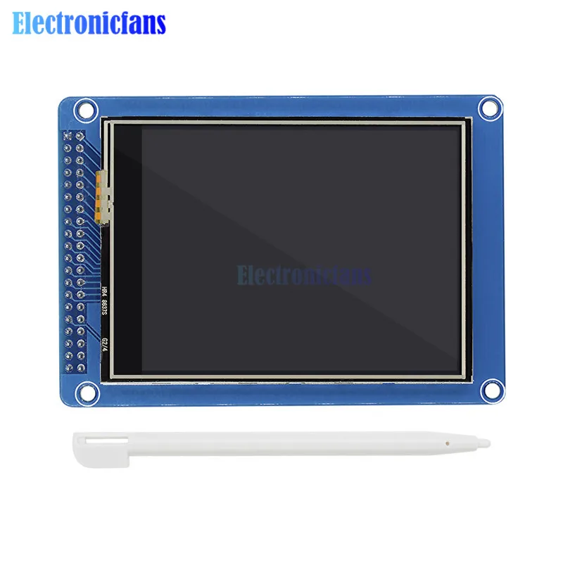 3,2 дюймов 240x320 RGB TFT ЖК-модуль дисплей, чем 128x64 ЖК ILI9341 контроллер 3,3 В 16 бит RGB565 DIY с сенсорной панелью sd-карта