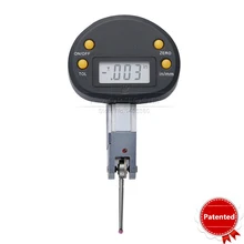 Цифровые индикаторы-0.5мм~+ 0,5 мм/0,01 дюйма/мм электронный циферблат тест Gage индикаторы набора номера рубиновый мяч Heak измерительные инструменты