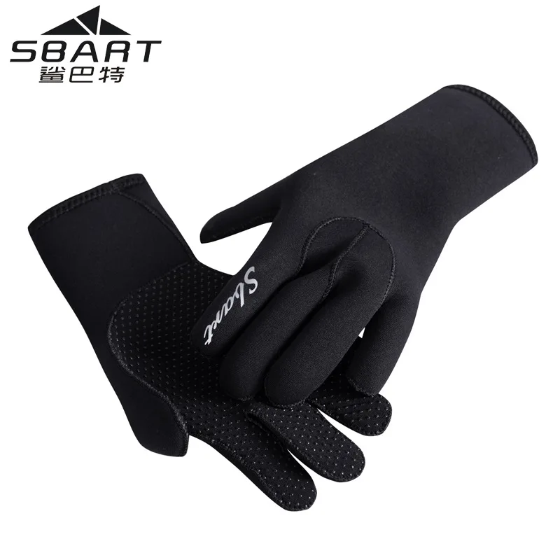 

SBART 3MM Neoprene Diving Gloves Non-slip Diving Equipment Keep Warm Winter Swimming Gloves Cloth Underwater Fishing Suit
