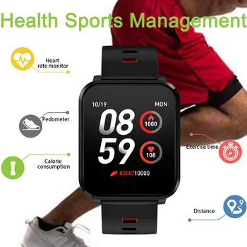 

Super Slim Smart Band Multi Sport Modes Smart Wristband Fitness Tracker Heart Rate Monitoring Blood Pressure Smart Bracelet IP68