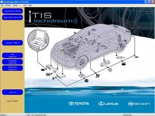 TIS Techstream v10.30.029 + трещина + Перепрограммируя DVD Для Toyota неограниченное установка