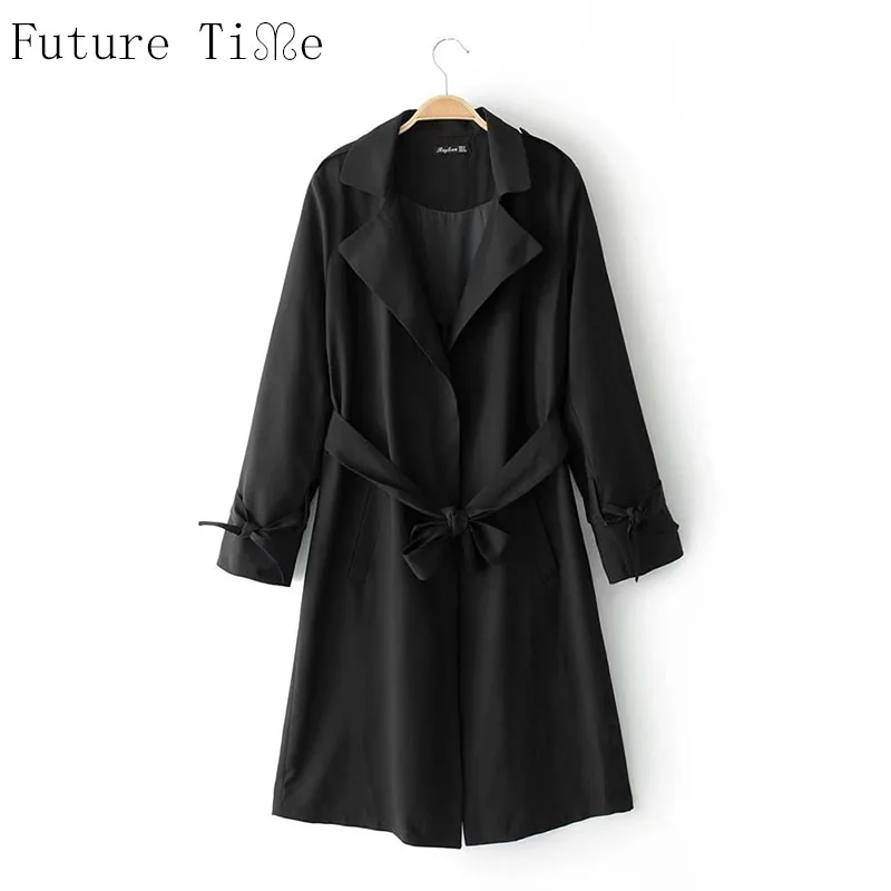 Future Time font b Women b font Windbreaker Long Sleeve Cardigan font b Jackets b font