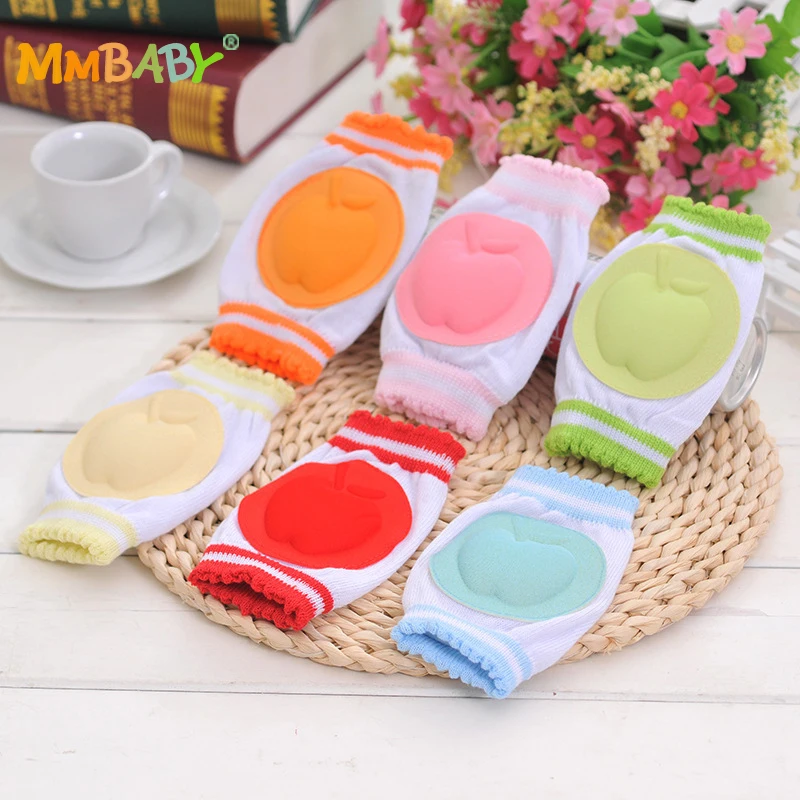 

MMBABY 2019 New Newborn Infant Girls Boys Unisex Baby Toddler Crawling Knee Pads Safety Cushion Pad Anti -Slip Protector Pad