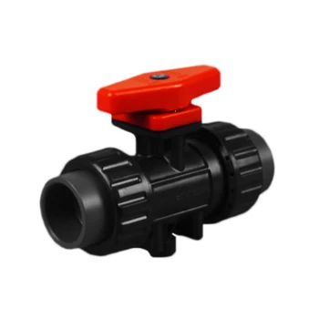 

Manual UPVC Adhesive Plastic Live Ball Valve Wear Resistant Corrosion Resistant Ball Valve Ceramic Ball Spool