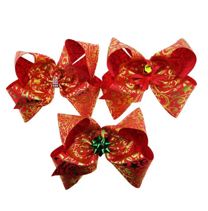 merry christmas hairbow