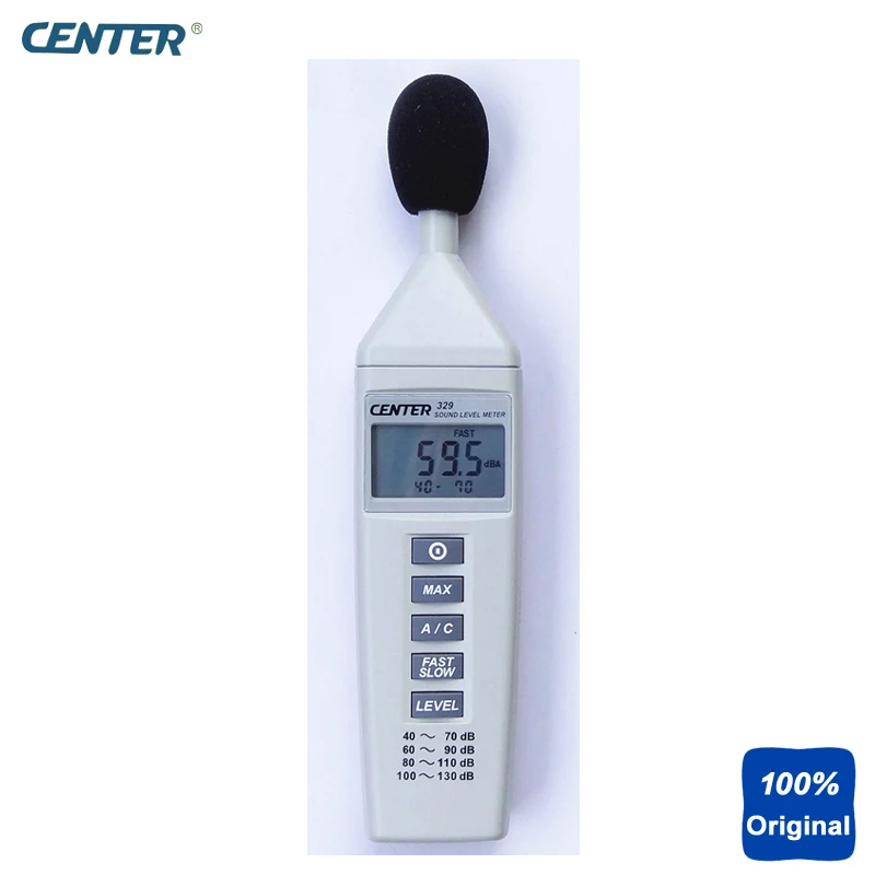 Центр-329 Compact Размеры Шум измеритель уровня низкая стоимость звук тестер Высокая производительность шумомер