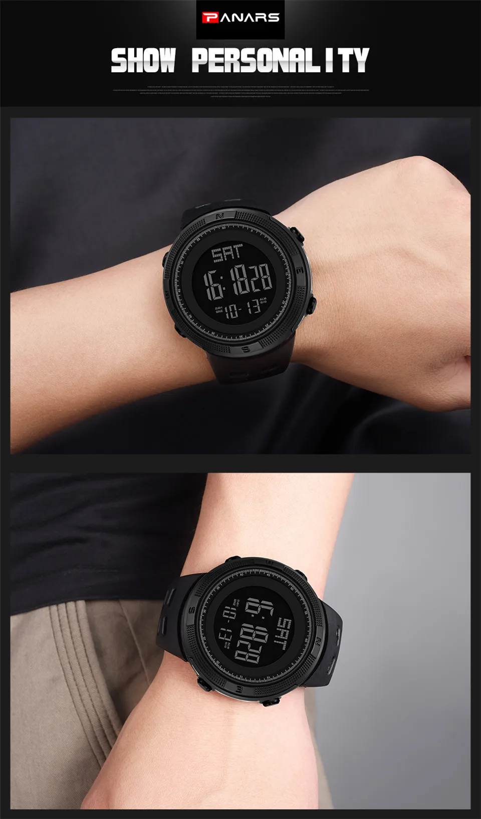 Digital Wrist Watch Men Fashion Sport Watches Waterproof Reloj Deportivo electronic Wristwatches Relogio Militar Masculino Saati 11