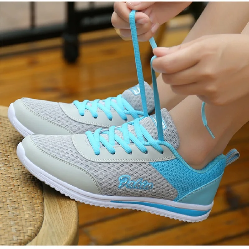 Кроссовки женские сетчатые повседневная обувь дышащие массивные|sneakers fashion|sneakers