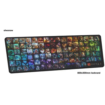 

olwonow 2019 New Simple Design Speed DOTA 2 Game MousePads Computer Gaming Mouse Pad Gamer Play Mats Version Mousepad