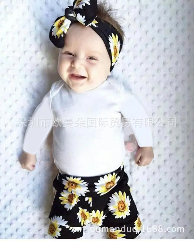 

2016 baby girl clothes cotton long-sleeved t-shirt + pants infant 2/pcs suit baby clothing newborn baby girls clothing set