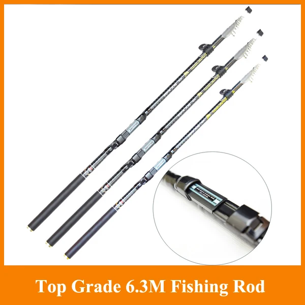 Free shipping 6.30m powerful spinning fishing rod Rocker Fishing Rod