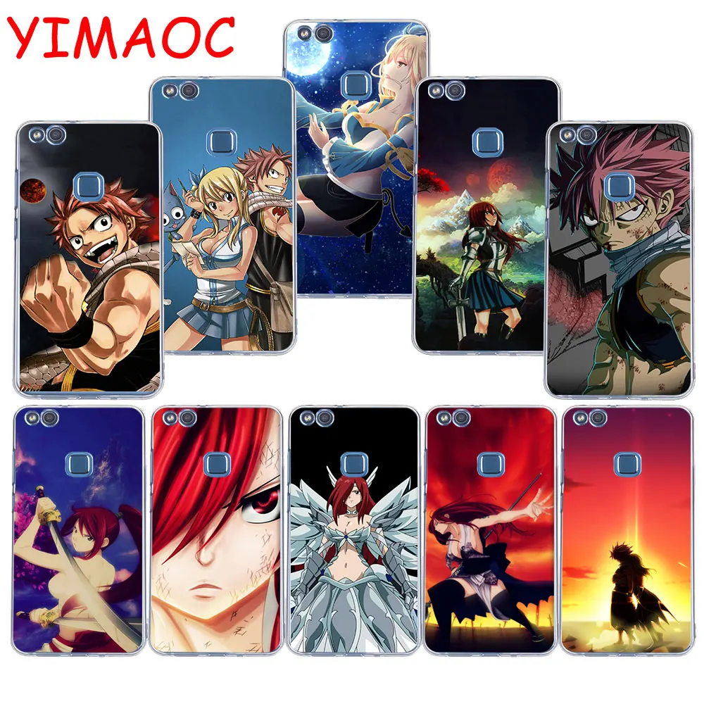 

YIMAOC 49z Anime Fairy Tail Soft TPU Case for Huawei P20 Pro P10 P9 P8 Lite P Smart Mate 10 lite 20 pro