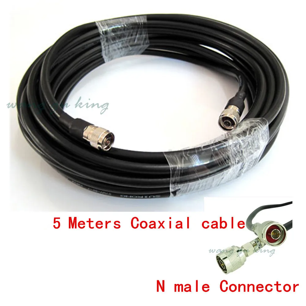

High quality 5 Meters 50 ohms 50-5 Coaxial Cable for Connecting to Mobile Signal Repeater to Splitter or Antenna