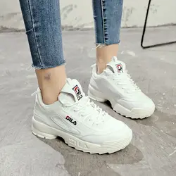 AGUTZM 2019 обувь белые туфли для женщин модный бренд ретро на платформе тапки Леди Осень черный дышащая поверхность мягкая
