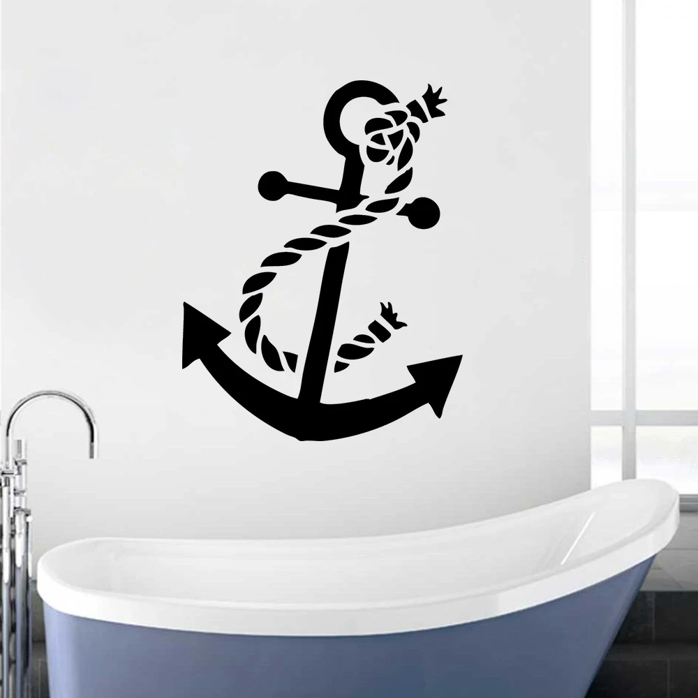Knot Today Anchor Nautical Vinyl Decal Sticker For Cup Car Wall Decor Choice e