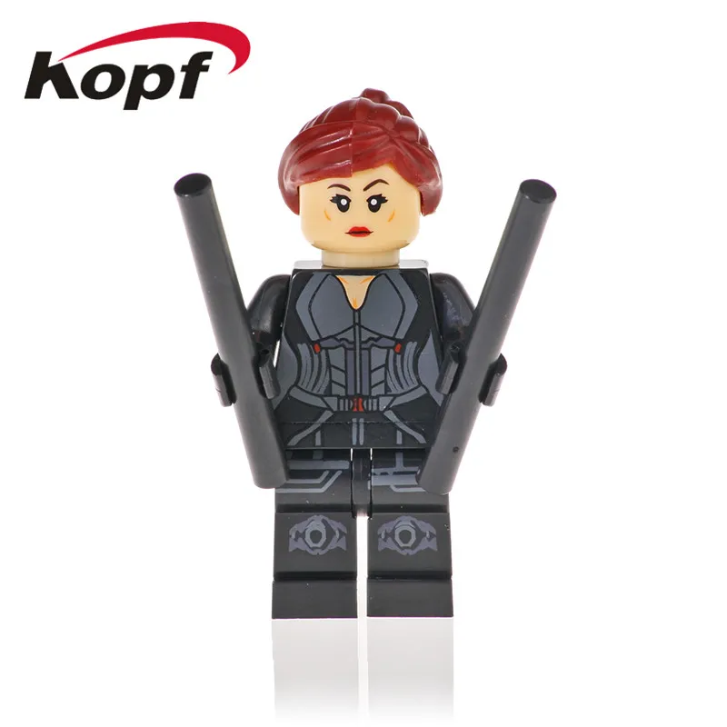

Building Blocks Avengers 4 Endgame Black Widow Doctor Strange Thor Captain American Figures Collection Toys For Children XH 1245