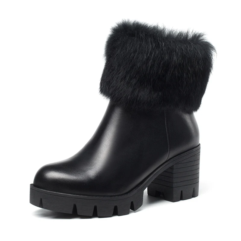 Женские сапоги до середины икры на натуральном меху|ladies leather boots|leather bootswarm winter boots |