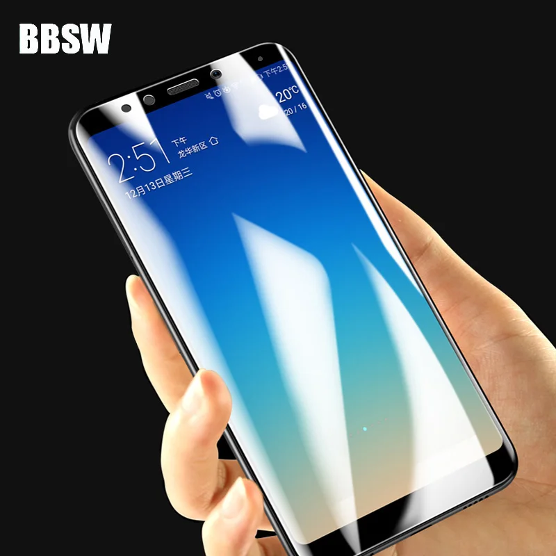 5D изогнутое закаленное стекло для Redmi 5 Plus 6A 6 Pro Note 4X полное клеевое Защитное