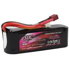 CNHL LI PO 2200mAh 14 8V 30C Max 60C 4S Lipo Battery Pack for RC Hobby
