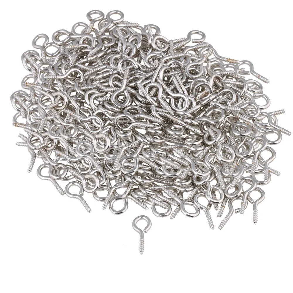 Buy 800x BQLZR Mini Eyes Pins 0 Eyepins Hanging Hooks