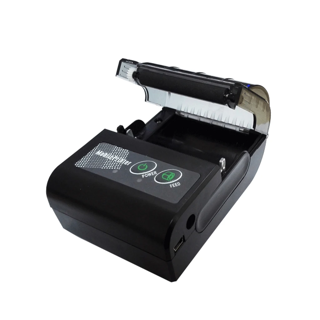 Продажа Мини Bluetooth принтер тепловой принтер карманный портативный кассовый чек USB беспроводной Windows Android IOS Mini 58 мм 2019