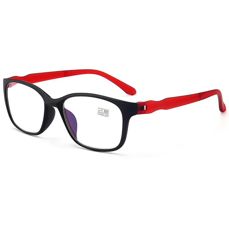 Zilead от вредного синего излучения, очки для чтения, для снятия зрительного утомления пресбиопические очки TR90 Материал Сверхлегкий Стиль родителей очки - Цвет оправы: Красный