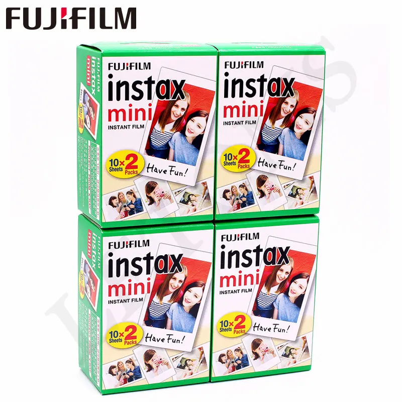 10-200 листов Fuji Fujifilm instax mini 9 8 с белыми краями, цветные пленки для камеры instax - Цвет: 80 sheets