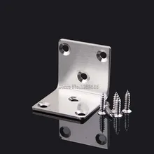 20PCS Stable Stainless Steel Corner Braces Angle Brackets 40*40*40mm Angle Bracket furniture hardware connection Accessory K110 free shipping metal corner bracket stainless steel furniture fitting thicken connector hardware diy part reinforcement household
