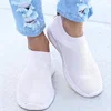 Women Shoes Knitting Sock Sneakers Women Spring Summer Slip On Flat Shoes Women Plus Size Loafers Flats Walking krasovki Famela ► Photo 3/6
