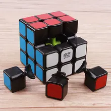 qiyi sail warrior 3x3x3 magic speed cube pvc stickers block puzzle cubo magico professional educational stickerless cube toys