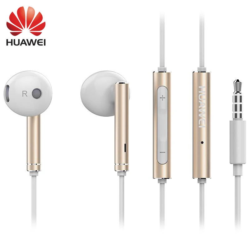 

Huawei AM116 Earphone Original wired 3.5mm In-Ear Honor Headset Mic Volume Control For samsung xiaomi SONY Smartphones 1.2M