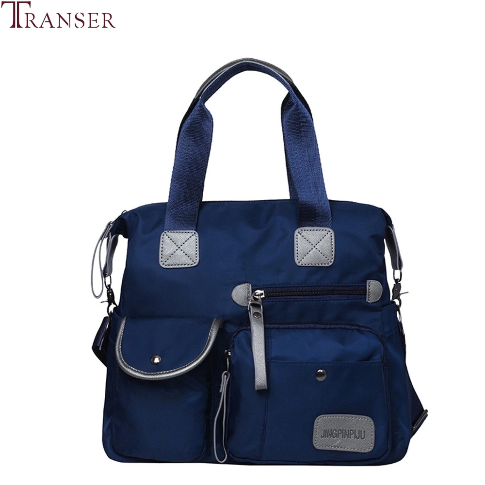 

Transer Shoulder Bag Fashion New Arrival Nylon Waterproof Women Messenger Bags Large Capacity Ladies Handbag Female Crossbody#40