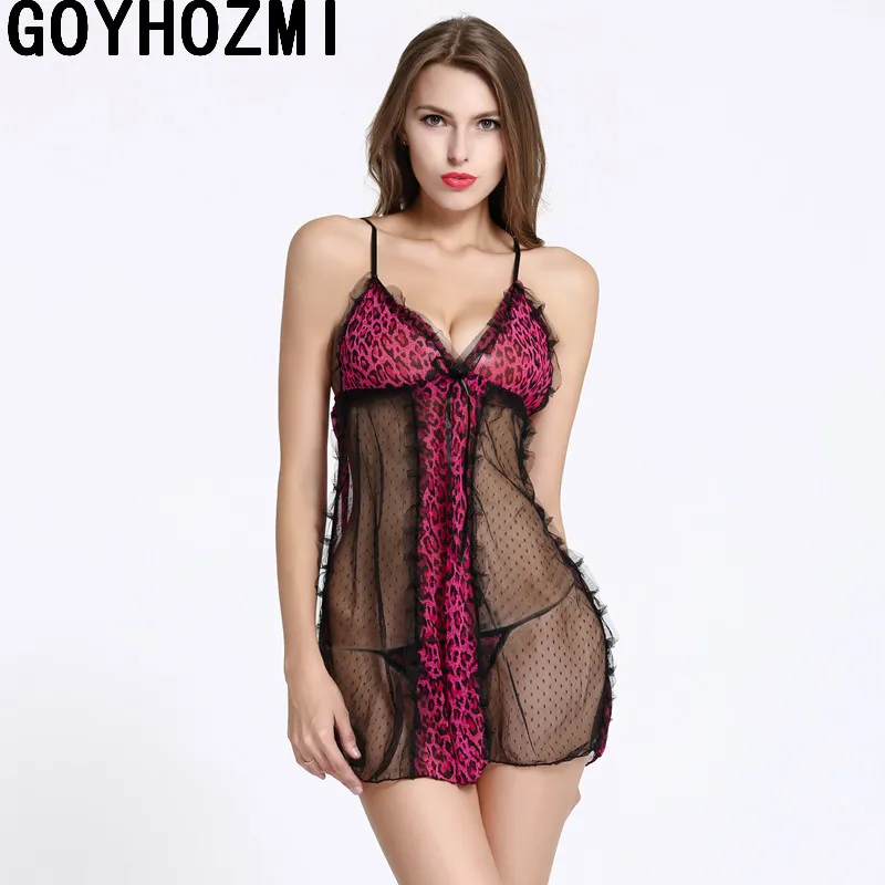 

Sexy lingerie sexiest leopard splicing Lingerie hot women sexy costumes Exotic underwear intimates slips sleepwear wholesale