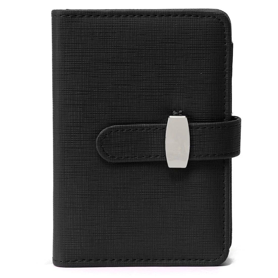 

5X Modern Design A6/A7 Personal Organiser Planner PU Leather Cover Diary Notebook School Office Stationery Black
