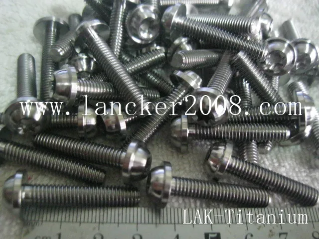 M6x30 Gr5 Trox/шестибулярная панорамная головка с фланцевым винтом/болтами для