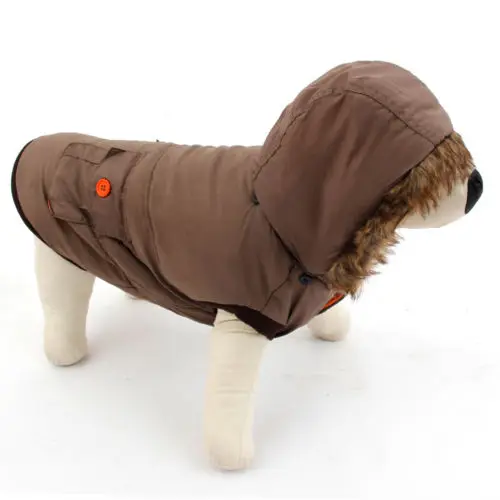 Одежда для собак зимняя одежда собачий костюм хлопок Зима Весна s m l X теплая шапка