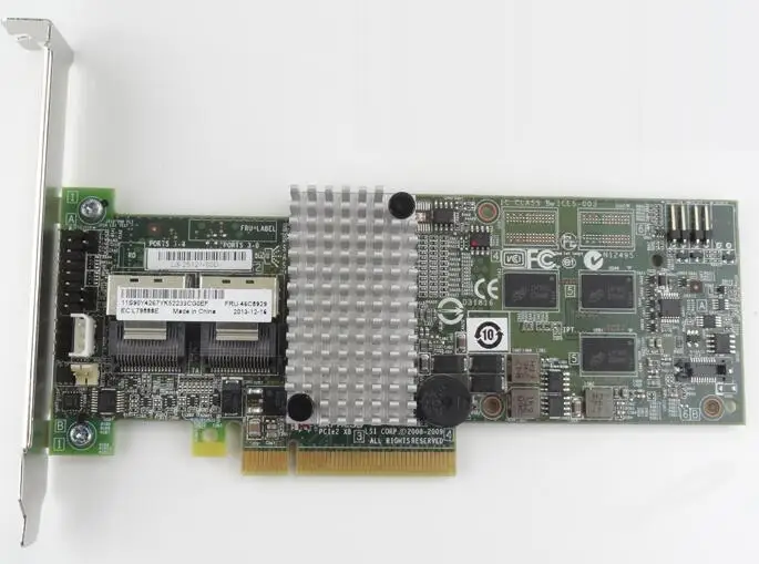 RaidStorage INTEL RAID Controller RT3WB080 256MB CACHE SFF 8087 LSISAS2108 RAID0.1.5.6 6Gb/s Storage Connector Module SAS Cards |