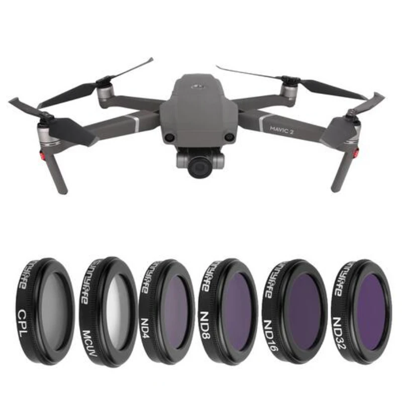 3/4/6 объектив Фильтры комплект DJI Мавик 2 зум Камера 4k MCUV CPL ND4 ND8 ND16 ND32 фильтр набор для DJI Mavic 2 зум Drone аксессуары