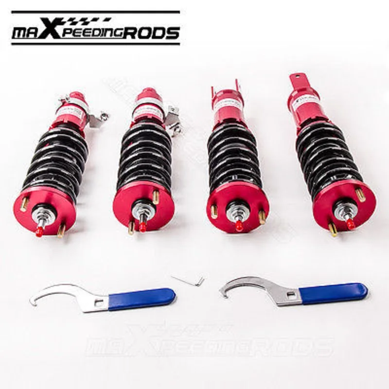 24 Way Adjustable Coilovers Suspension for Honda Civic ED CRX CR X 1988