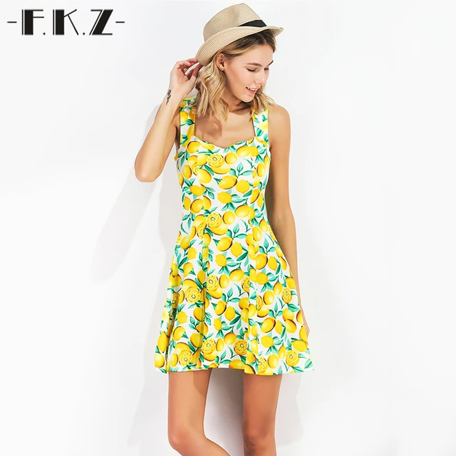 lemon sundress