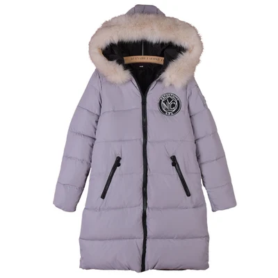 

2016 new mori girl winter women's wool collar medium-long thermal cotton-padded jacket outerwear female