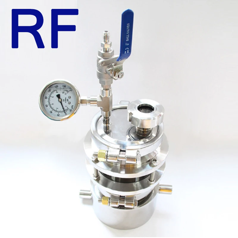 RF " Алмазный шахтер с смотровым стеклом куртка брызги тарелка для экстрактора аксессуары SS304 санитарно нержавеющая сталь