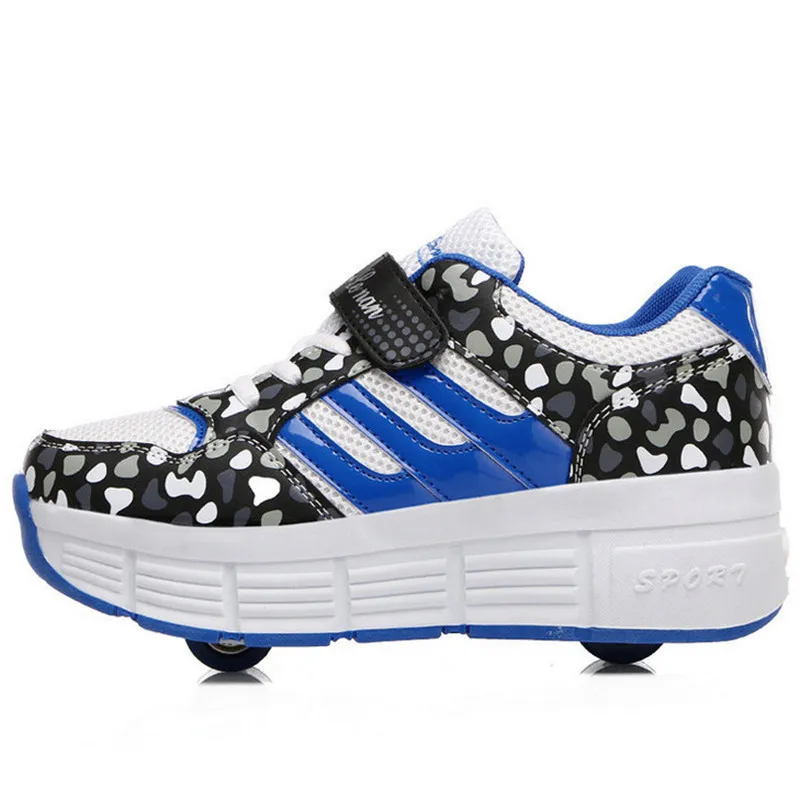 Maat 28 43 Nieuwe Kids Schoenen Met Twee Wielen Jongens Meisjes Sneakers  Zapatillas Con Ruedas Heelys Mode Roller Skate Schoenen Voor Kids|shoes  goodyear|shoes running shoesshoes thomas - AliExpress