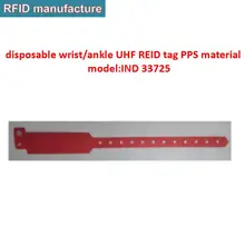 Uhf rfid тег Impinj Monza R6 PPS водонепроницаемый браслет на запястье для rfid impinj r2000 считывающий модуль в управлении персоналом